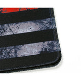 Retro Style The Thin Red Line Usa Flag Mouse Pad By (Thin Red Line)