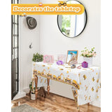 3Pcs Truck Plastic Birthday Party Tablecloths,Construction Themed Table Cover For Kids Boy Parties Baby Showers Supplies, 54 X 108Inch