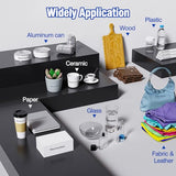Mini 1" Handheld Inkjet Printer Gun, T1000Plus Handheld Printer Printing Height 0.08-1Inch Inkjet Coder With 42Ml Fast-Drying Ink For Text Qrcode/Barcode/Batch Number/Date Printer With Touch Screen