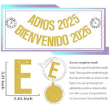 Adios 2025 Bienvenido 2026 Banner Happy New Year Party Decoration Supplies