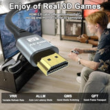 Hdmi Cable 40Ft, 4K@60Hz, 18Gbps High Speed Hdmi 2.0 Cord, Ultra Hd,Ethernet A