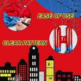 40" Spider Hero Number Balloon & Happy Birthday Banner Superhero Party Supplies