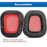 Professional Earpads Cushion Replacement Compatible With Klimtm Mantis Gaming Headset Ear Pads With Skin-Friendly Leather And Memory Foam