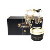, Butterfly Candle Birthday Gift For Mom,Girlfriend,Unique Easter Gifts For Sister, Wife And Mother In Law,Rotatable Aromatherapy Candles Gift For Women.