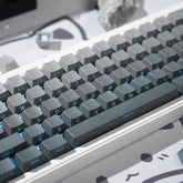Pbt Doubleshot Keycaps 134 Keys Gradient Gray Backlit Oem Profile Keycaps Full