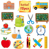 Back To School Decorations Welcome Banner & Hanging Swirls for Classroom/Office