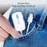 EZCast Wireless Display Transmitter & Receiver Kit, Type-C & HDMI Transmitters with Wireless Receiver, Plug & Play Screen Casting for Laptop/PC to