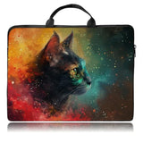 Cat Laptop Sleeve Case,14 15 15.4 15.6 Inch Laptop Bag Case With Handle For Women,Traveling Computer Sleeve Compatible With Macbook,Hp,Dell,Lenovo