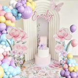 Pastel Rainbow Easter Balloon Garland Arch Kit, 144Pcs Macaron Easter Spring Balloons Arch Kit For Spring Birthday Baby Shower Wedding Party Decorations