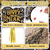 120pc 2026 New Year Party Set for 24 Hats, Props, Sunglasses & Streamers