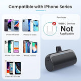2-Pack 5200mAh Mini 20W PD Fast Charging Power Bank for iPhone Series