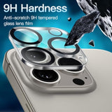 JETech Camera Lens Protector for iPhone 16 Pro 6.3-Inch and iPhone 16 Pro Max 6.9-Inch, 9H Tempered Glass, Anti-Scratch, Case Friendly, Does Not Affect Night Shots, HD Clear, 3-Pack