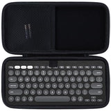 Hard Case Compatible With Logitech Pebble Keys 2 K380S K380 Keyboard (Graphite Case)