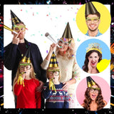36 Pcs 2026 New Year Party Kit Hats, Noisemakers & Accessories