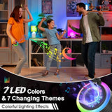 Bluetooth Shower Speaker, Portable Bluetooth Speaker Stereo Sound With Suction Cup/Lanyard, Built-In Mic, Ipx7 Waterproof Wireless Speakers Bluetooth 5.4 For Bathroom, Party, Beach, Black