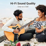 UGREEN RCA to Aux Cable 3.5mm Male to 2RCA Female Adapter Hi-Fi Sound Auxiliary Stereo Audio Cord Gold Plated Y Splitter 1/8 to RCA Connector for iPhone MP3 Tablet Computer Speaker, 0.8FT