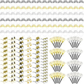 144-Piece 2026 New Year Party Set with Headbands, Glasses, and Noise Makers