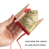 Mickey Theme Glitter Crown Birthday Party Hat for Boys Girls (1st)