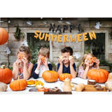 Summerween Balloons Banner 16" Mylar Foil Letters for Halloween Beach Party Decor