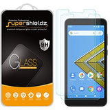 (2 Pack) Designed for AT&T Radiant Core and Cricket Icon Tempered Glass Screen Protector, Anti Scratch, Bubble Free