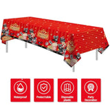 Movie Night Party Tablecloths Supplies, Disposable Movie Party Decorations Table Cover, Red Carpet Awards Ceremony Theme Birthday Table Cloths, 3 Pack, 54In X 108In
