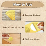 Gold Foil Stickers Seals Embossed 2 Inch 100Pcs Bible-Let Your Light Shine, Self Adhesive Gold Around Embossing Sticker For Christian Envelope Seals Gift Card Thanksgiving Christmas Decor