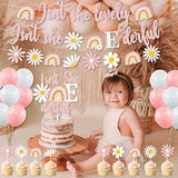 Boho Summer Daisy 1St Birthday Party Decorations, Pink Isn'T She Lovel