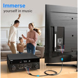 Component Video Cable With Audio (6Ft, Rca- 5 Cable, Supports 1080I) - Compatible With Dvd Players, Vcr, Camcorder, Projector