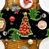 Christmas Table Runner Halloween Table Cover Decor And Christmas Decorations For Home Party
