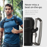 Spigen Lock Fit Designed for Samsung Galaxy Buds3 Pro and Buds 3 Case (2024) Cover with Secure Locking Protection - Matte Black