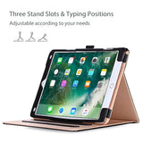 ProCase Case for iPad Air (3rd Gen) 10.5" 2019/iPad Pro 10.5" 2017, Vintage PU Leather Stand Folio Cover for iPad Air 3/iPad Pro 10.5-inch Multiple Viewing Angles with Pencil Holder -Black