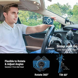 2-Pack Compatible With Magsafe Car Mount, Magnetic Phone Holder For Car Dashboard, Home & Office Compatible With Iphone 16 15 14 13 12 Pro Max Plus, Mag-Safe Case & All Phones