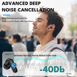 DY08 in Ear Headphones, ENC Noise Cancelling Earbuds with 60H Playtime,Gradient Breathing LED Lights,Bluetooth 6.0 Wireless Earbuds,IPX5 Waterproof