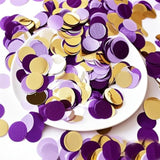 Purple Silver Confetti/Purple Birthday Party Decorations Centerpiece Table Party Decorations/Engagement Baby Shower/Wedding Purple Graduation 2026