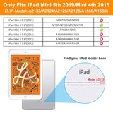 Ipad Mini Case 5Th Generation, Ipad Mini 4 Case For Kids, Silicone Hard Back C