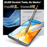 2-Pack Unbreakable 9H+ Screen Protector for Samsung S25 Plus, Shatterproof, Durable