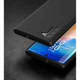 Galaxy Note 10 Case (Thin Armor) Slim Flexible Grip Phone Cover (Samsung Note 10) Black (Note 10)