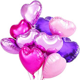 18 Inch Pink Heart Balloons Foil Balloons Mylar Balloons For Party Dec