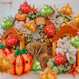 Large Fall Maple Leaf Balloons 24 Inch 12 Pack Autumn Party Birthday Wedding Decor