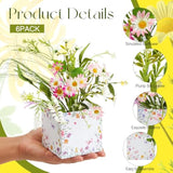 12 Sets Wildflower Table Centerpieces Artificial Spring Wildflower With Flower Paper Boxes Spring Flower Theme Party Supplies For Wedding Birthday Baby Shower Tea Party Decorations
