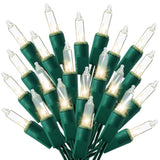 21Ft White Christmas String Lights Indoor?Warm White 100 Count String Lights Plug In, Mini Xmas Lights Outdoor Clear Whi