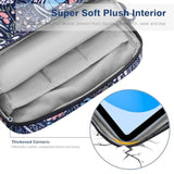 9-11 Inch Tablet Sleeve Bag Carrying Case With Shoulder Strap For Ipad (A16) 11", Ipad 10Th Gen 10.9" Air 5/4, I-Pad Air/Pro 11", I-Pad 9/8/7Th 10.2", Galaxy Tab A9+ Plus 11", Night Blue