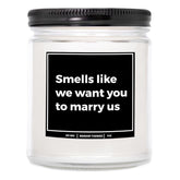 You Nique Designs Wedding Officiant Proposal Candle 9Oz, Will You Marry Us Officiant Proposal Gift, Officiant Gifts, Mahogany Teakwood Candle Gifts For Wedding Officiant (Mahogany Teakwood)