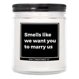 You Nique Designs Wedding Officiant Proposal Candle 9Oz, Will You Marry Us Officiant Proposal Gift, Officiant Gifts, Mahogany Teakwood Candle Gifts For Wedding Officiant (Mahogany Teakwood)