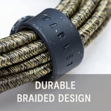 House Of Rewind Usb-C To Usb-A Cable: Braided Charging Cable, Usb-If And Mfi-Certified, 10Ft Long, Made With Sustainable Materials