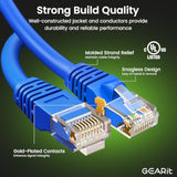 GearIT Cat 6 Ethernet Cable 10 ft (20-Pack) - Cat6 Patch Cable, Cat 6 Patch Ca