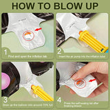 8 Pcs Panda Balloons Cartoon Foil Balloons for Kids Zoo Animal Birthday Party Decor