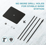 Vr Glass Stand, Base Station Mount (2 Stands), Compatible With Steam Vr Base Station 2.0 For Sensor Stand, And Oculus Rift Constellation