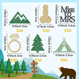 300 Pc Camp Bachelorette Table Confetti Gold Glitter Miss To Mrs & Tent Decor