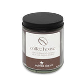 Coffee House Espresso Highly Scented Candle, 9Oz Soy Candle For Home Scented, Stress Relief & Meditation, Aromatherapy Jar Candle, Gift For Men & Women